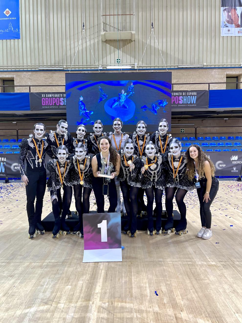 El Club de Patinatge Artístic de Tona es proclama Campió d'Espanya de xous petits